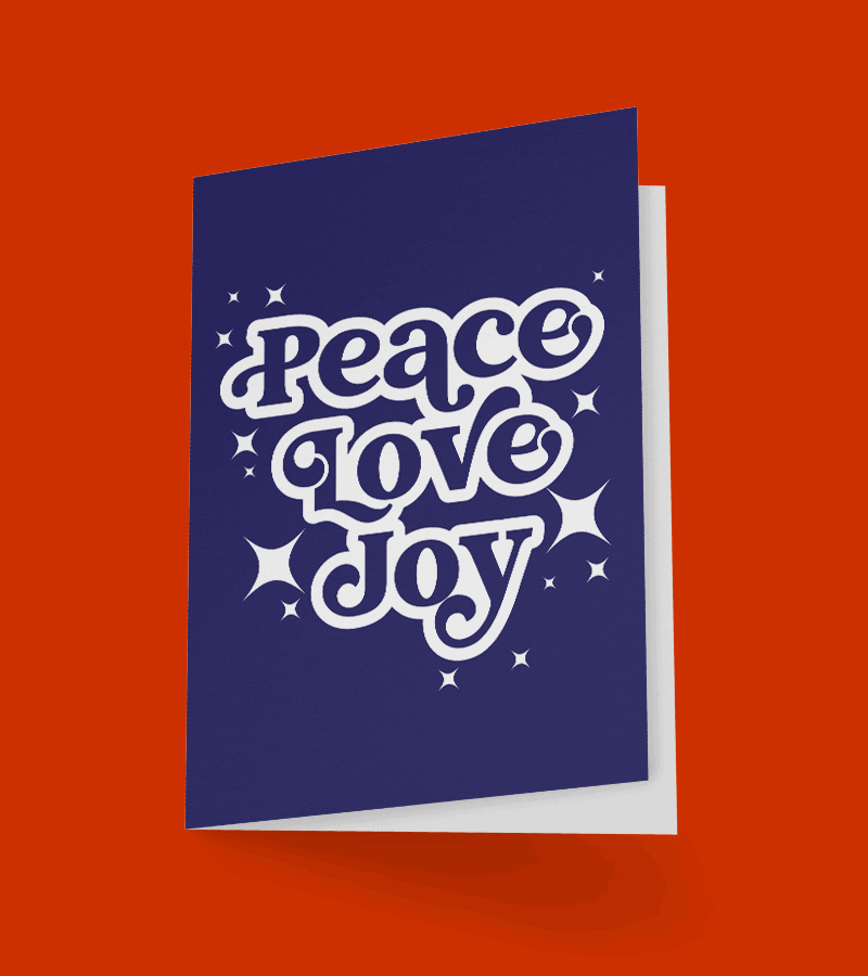 Peace Love Joy | Holiday Cards | Christmas Greeting Cards